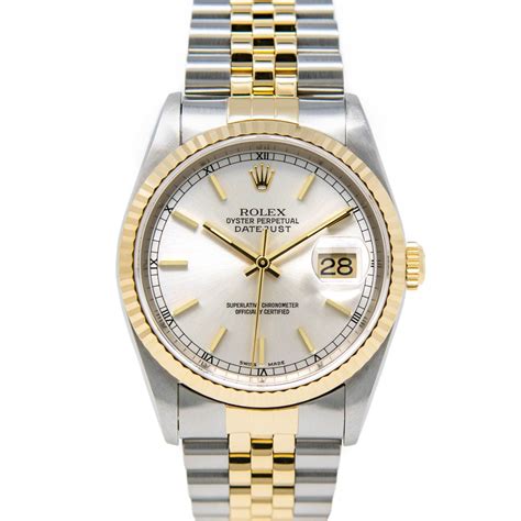 gold silber rolex|Rolex datejust gold silver.